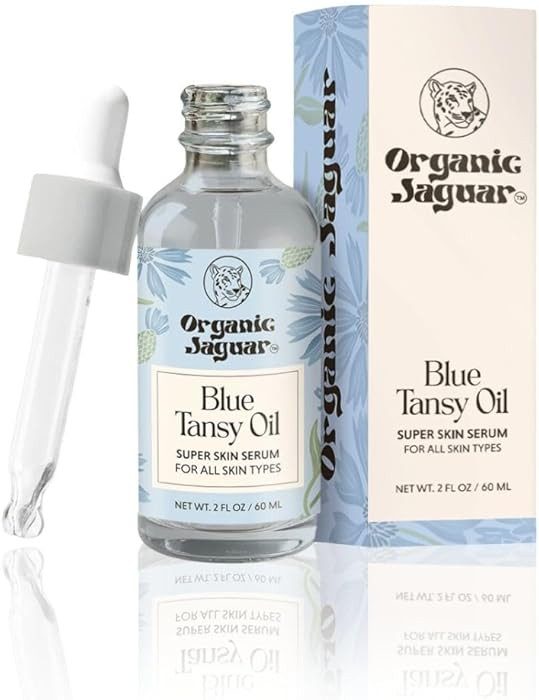 Organic Jaguar Blue Tansy Super Skin Face Serum, Night Moisturizer, Facial Oil with Jojoba Oil an... | Amazon (US)