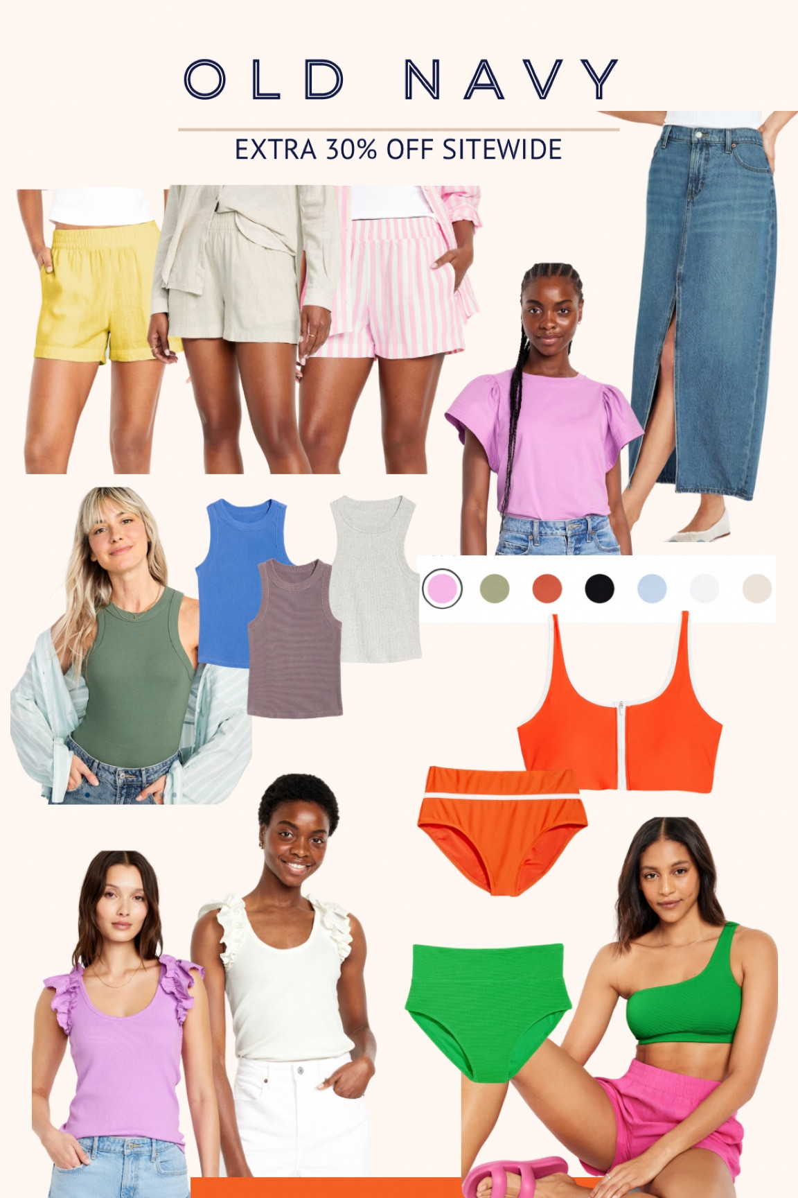 Old Navy spring and summer favorites are an extra 30% off! 

#LTKsalealert #LTKfindsunder50 #LTKmidsize