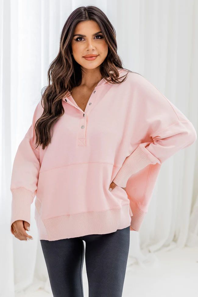 Find You Well Pink Hooded Pullover | Pink Lily