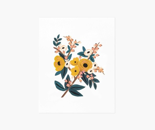 Marigold Botanical Art Print | Rifle Paper Co.