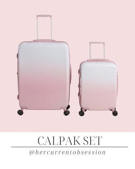 Calpak luggage set 

| affordable luggage | pink luggage | travel influencer | travel tips | airport outfit | pink carryon | 

Follow my shop @hercurrentobsession on the @shop.LTK app to shop this post and get my exclusive app-only content!

#liketkit #LTKsalealert #LTKitbag #LTKtravel
@shop.ltk
https://liketk.it/40JKR

#LTKitbag #LTKtravel #LTKsalealert