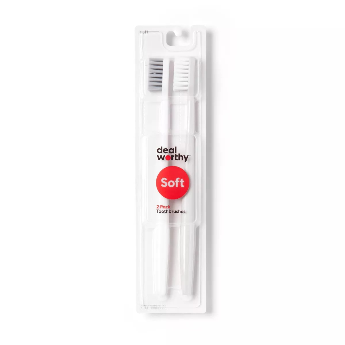 Basic Manual Toothbrush Soft - 2ct - Dealworthy™ | Target