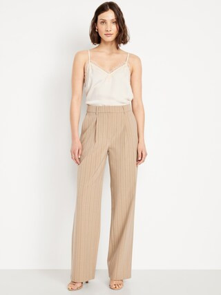 Extra High-Waisted Taylor Wide-Leg Trouser Pants | Old Navy (US)