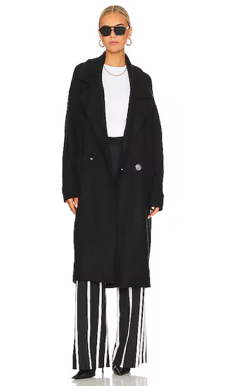 Melrose Sweater Jacket in Black | Revolve Clothing (Global)