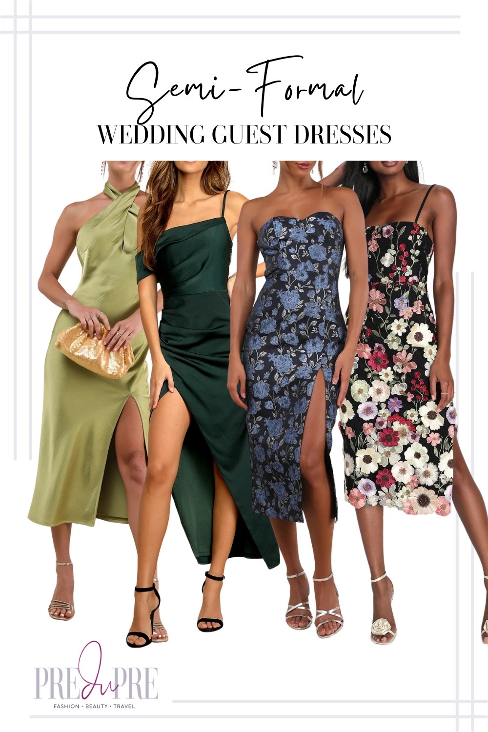 💐 Chic & elegant semi-formal wedding guest dresses! From floral prints to satin silhouettes, these Amazon finds are perfect for weddings, cocktail parties, and spring soirées.

💍 Which one’s your fave?
#WeddingGuestStyle #SemiFormalLooks #AmazonFashion #ChicOutfits #EventDresses

#LTKWedding #LTKStyleTip #LTKParties