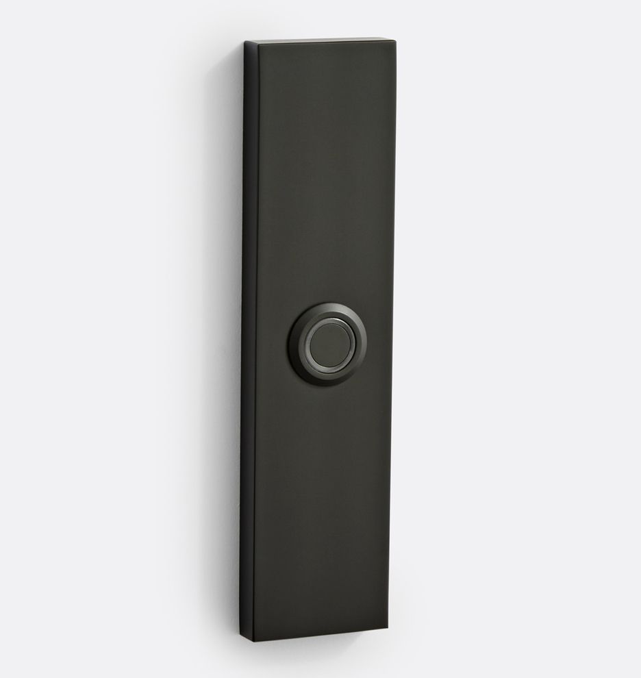 Patterson Rectangle Doorbell Button | Rejuvenation