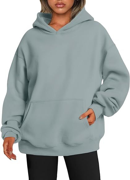 EFAN Womens Hoodies Oversized Sweatshirts Pullover Fleece Sweaters Long Sleeve With Pockets Winte... | Amazon (US)