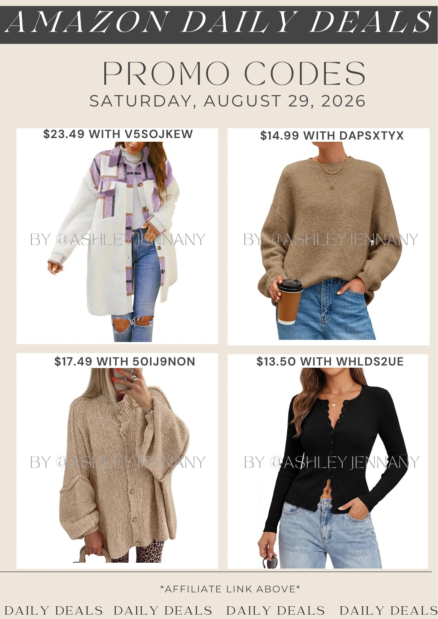 Amazon deals

#LTKMidsize #LTKSaleAlert #LTKSeasonal