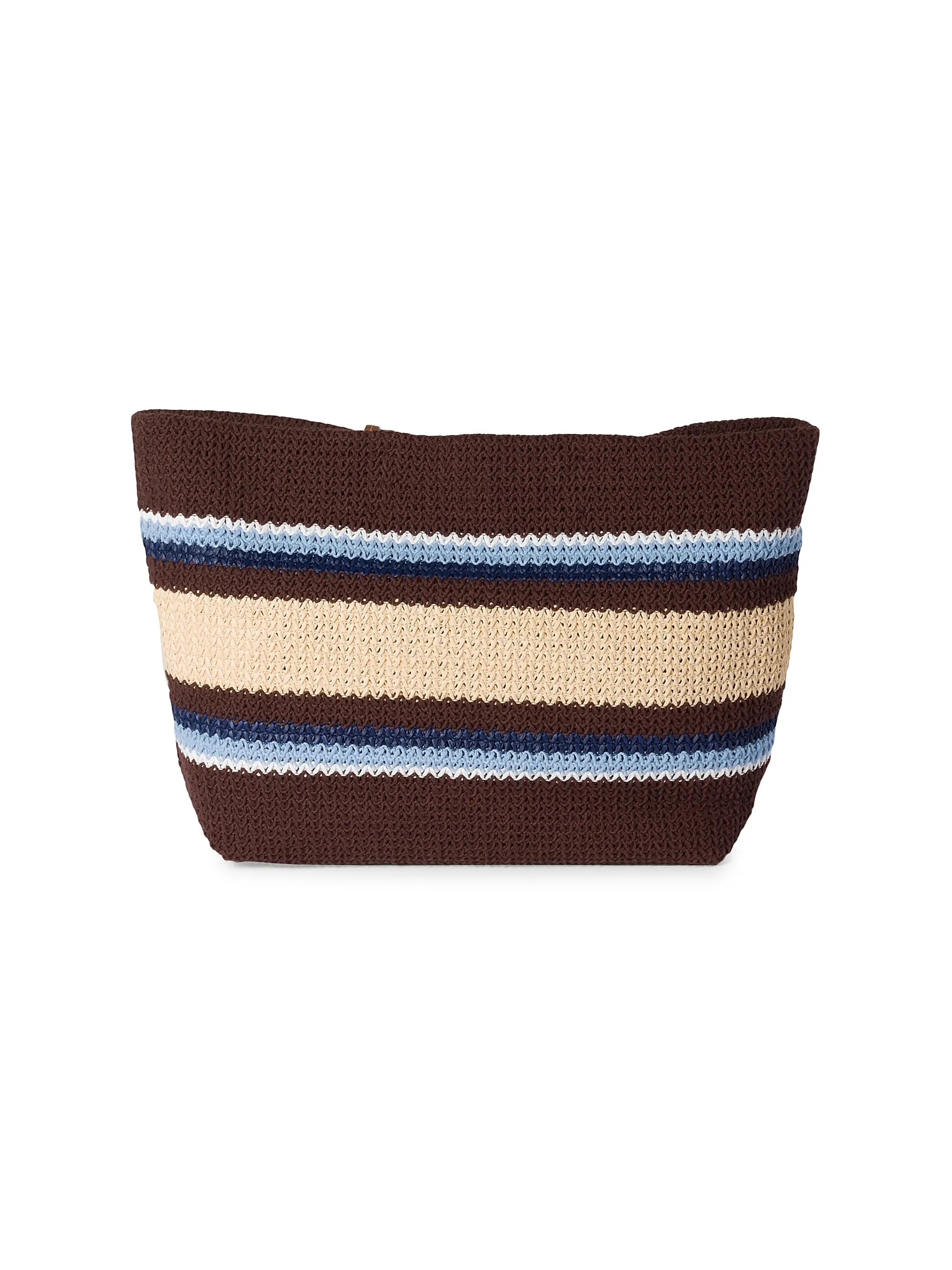 Miu Miu Raffia-Effect Woven Shoulder Bag | Saks Fifth Avenue | Saks Fifth Avenue