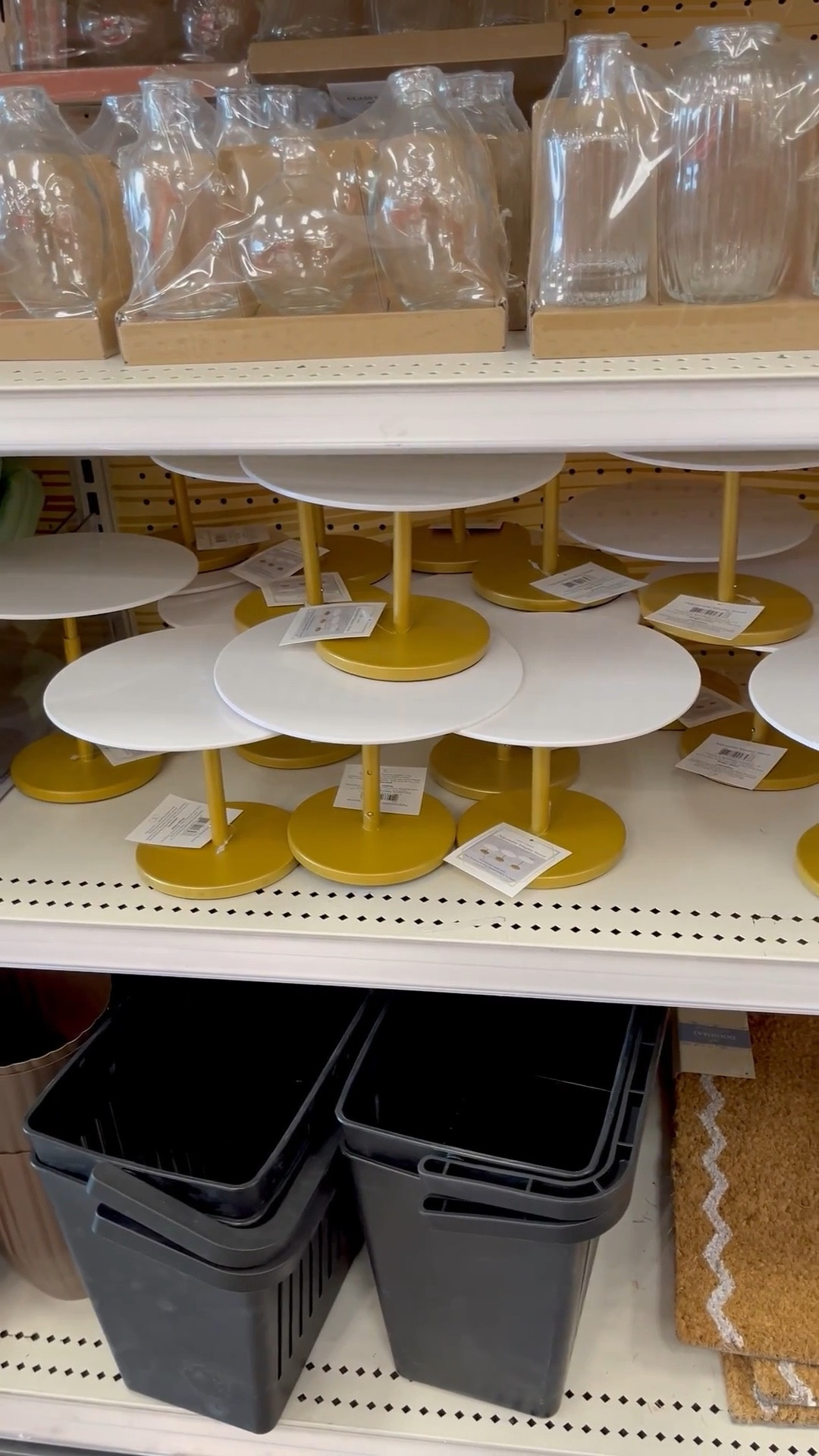 Small adjustable cake stand at the Bullseye’s Playground at Target. $5.

The size and sturdiness is probably best to display small snacks, cupcakes, or light treats. Not sure I would risk anything heavier like a cake but cute and inexpensive for a bridal shower, tea party, or small wedding reception. 

#LTKSeasonal #LTKWedding #LTKHome