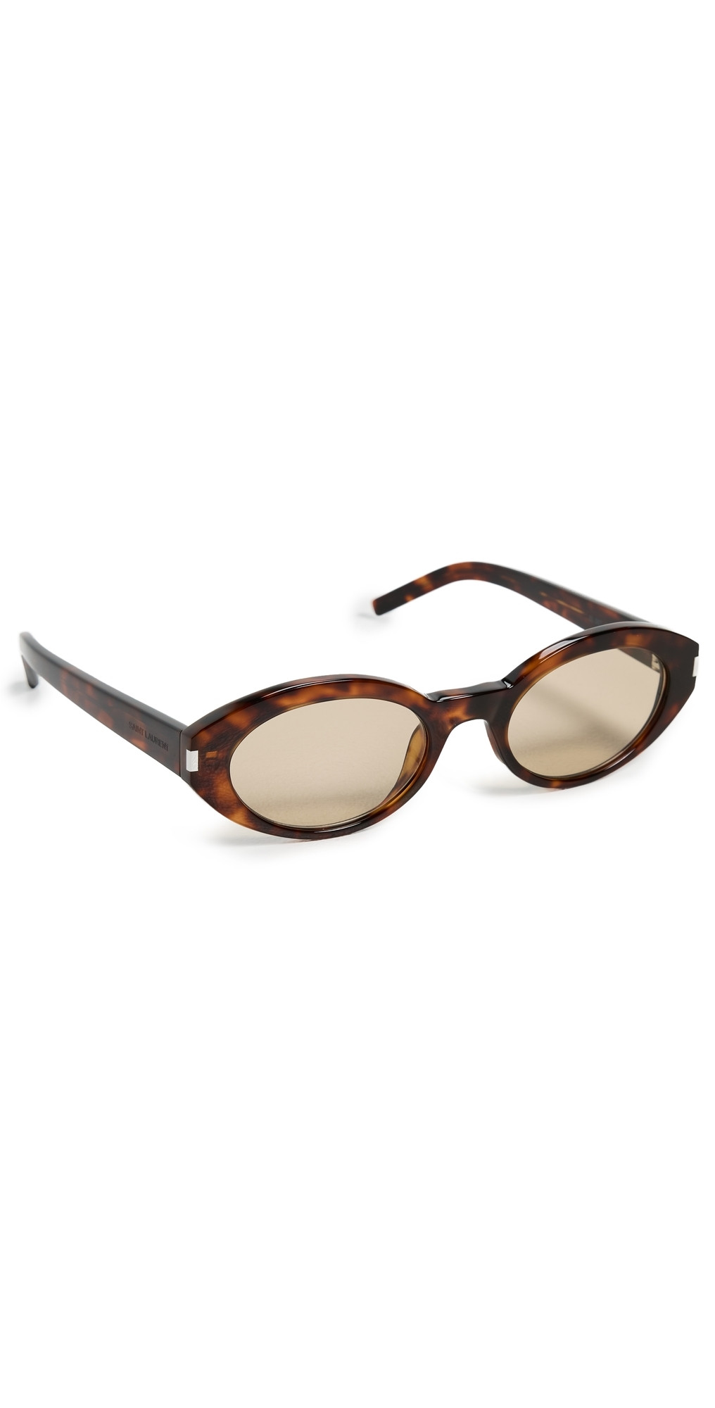 Saint Laurent SL 567 Sunglasses Havana-Havana-Brown One Size | Shopbop
