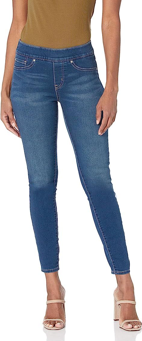Signature by Levi Strauss & Co. Gold Label Women's Totally Shaping Pull-On Skinny Jeans (Standard... | Amazon (US)