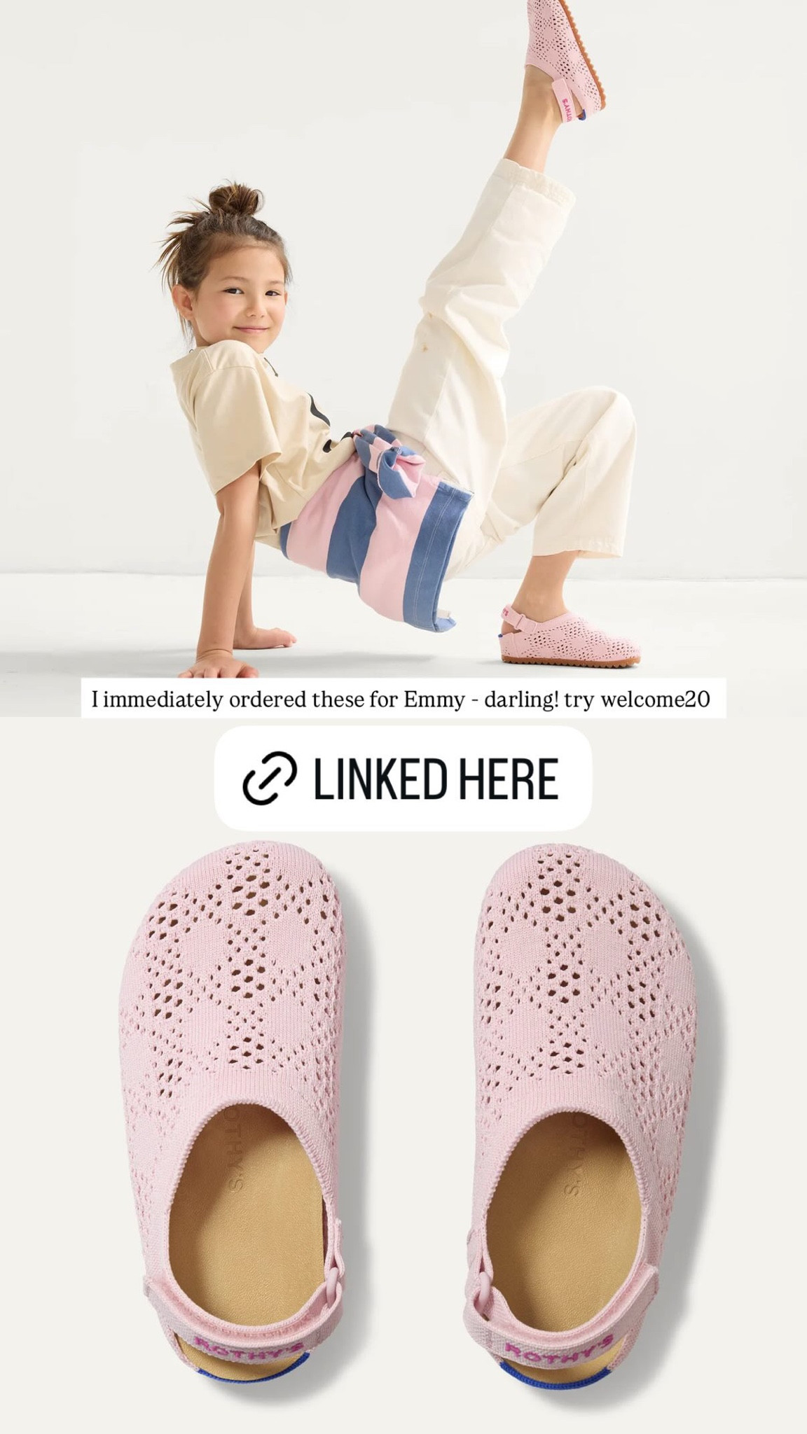 I immediately ordered these for Emmy - darling! try welcome20

#LTKKids #LTKSaleAlert #LTKSeasonal