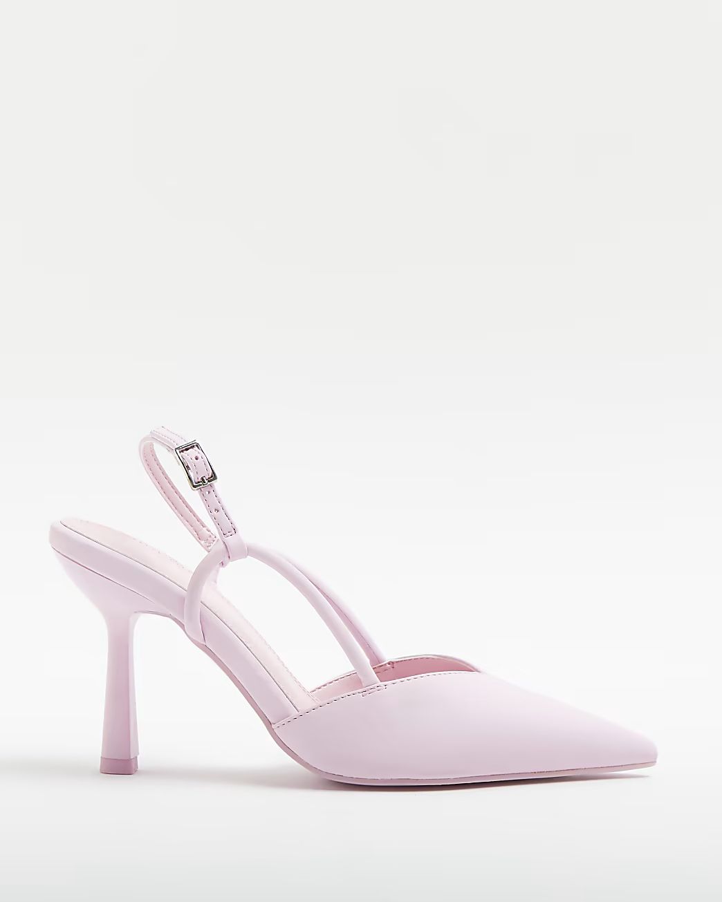 Pink slingback court shoes | River Island (UK & IE)