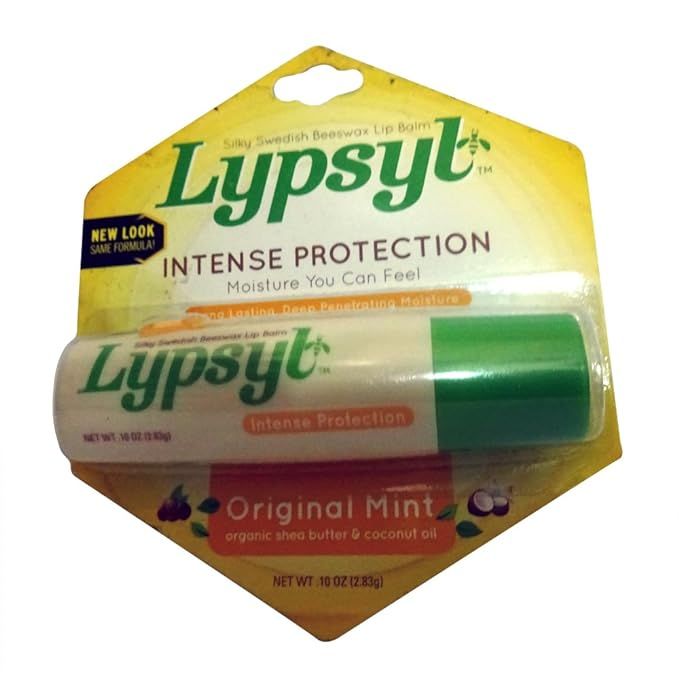 LypSyl  Intense Protection Original Mint Lip Balm, 0.10 Ounce (Pack of 11) | Amazon (US)