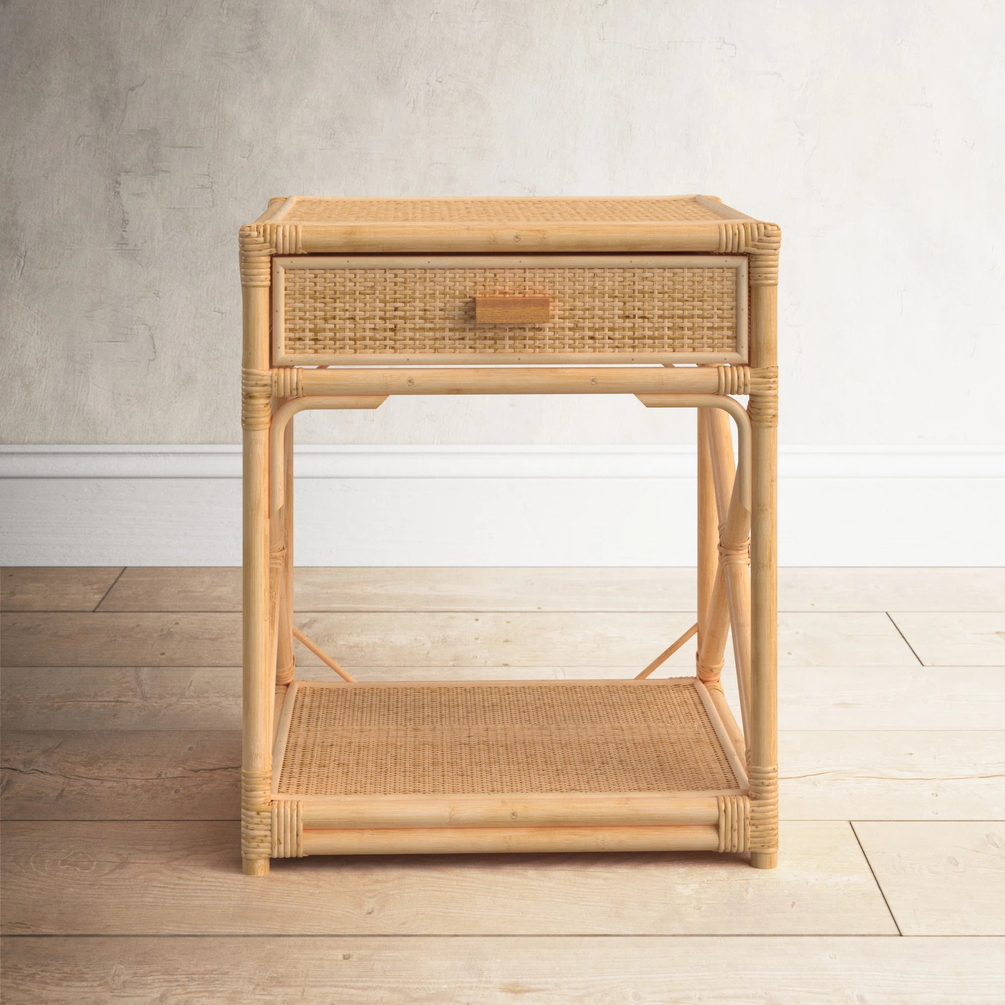 Birch Lane™ Arvis Wicker / Rattan Nightstand & Reviews | Wayfair | Wayfair North America
