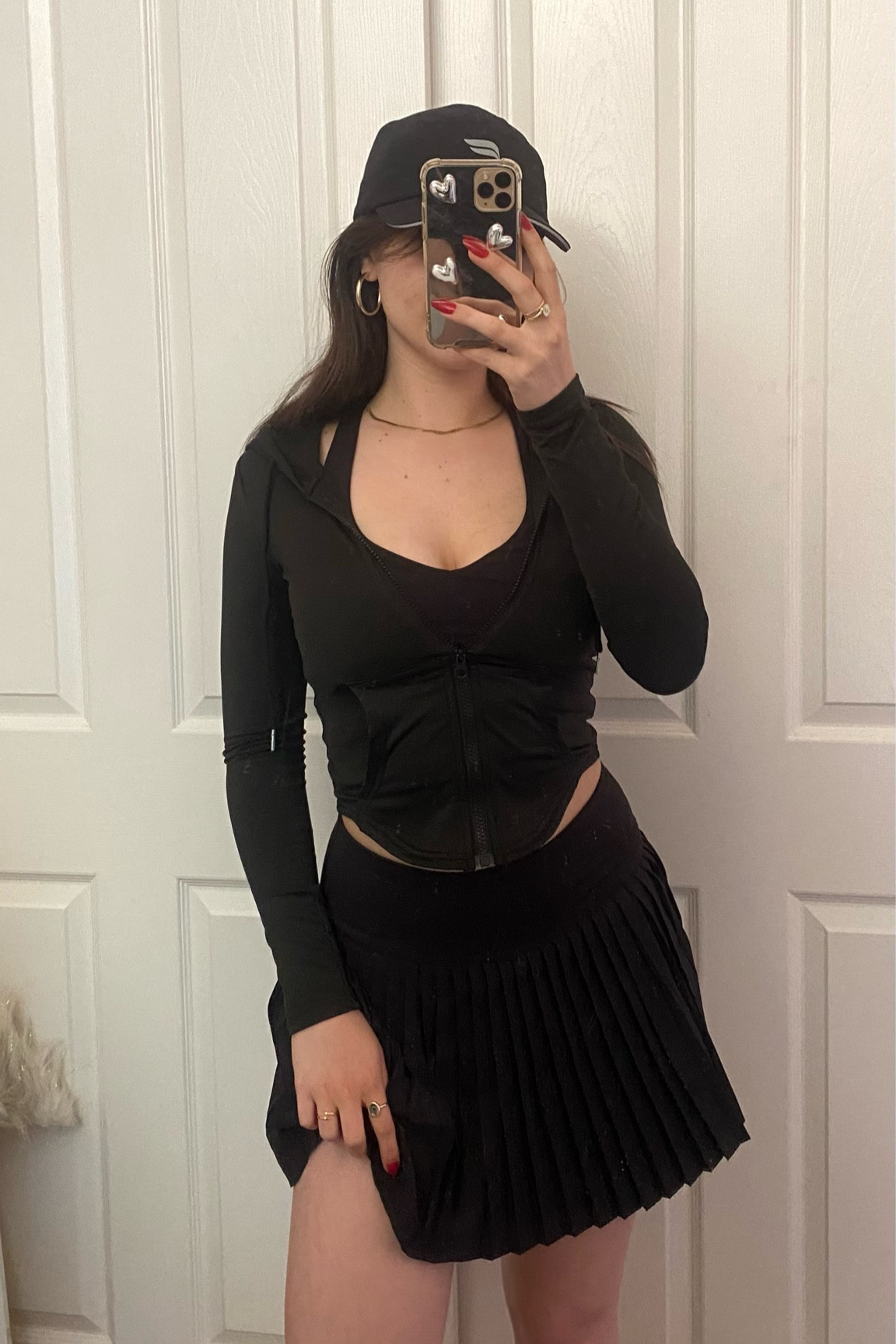 Cute athleisure outfit🫶

Sizing:
- skirt is true to size
- sports bra top is true to size (but size down if inbetween)
- jacket is true to size

Athleisure outfits / tennis skirt outfits / black tennis skirt outfits / lululemon dupes / amazon lululemon dupes / lululemon define jacket dupes / lululemon jacket dupes / amazon lululemon jacket dupes / amazon lululemon define jacket dupes / lululemon align dupes / lululemon align tank dupes / c ollege fashion / college outfits / college class outfits / college fits / college girl / college style / Neutral fashion / neutral outfit /  Clean girl aesthetic / clean girl outfit / Pinterest aesthetic / Pinterest outfit / that girl outfit / that girl aesthetic / vanilla girl 


#LTKFindsUnder50 #LTKFitness #LTKSeasonal