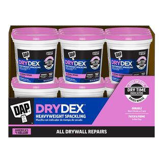 DryDex 16 oz. Dry Time Indicator Spackling Paste (18-Pack) | The Home Depot