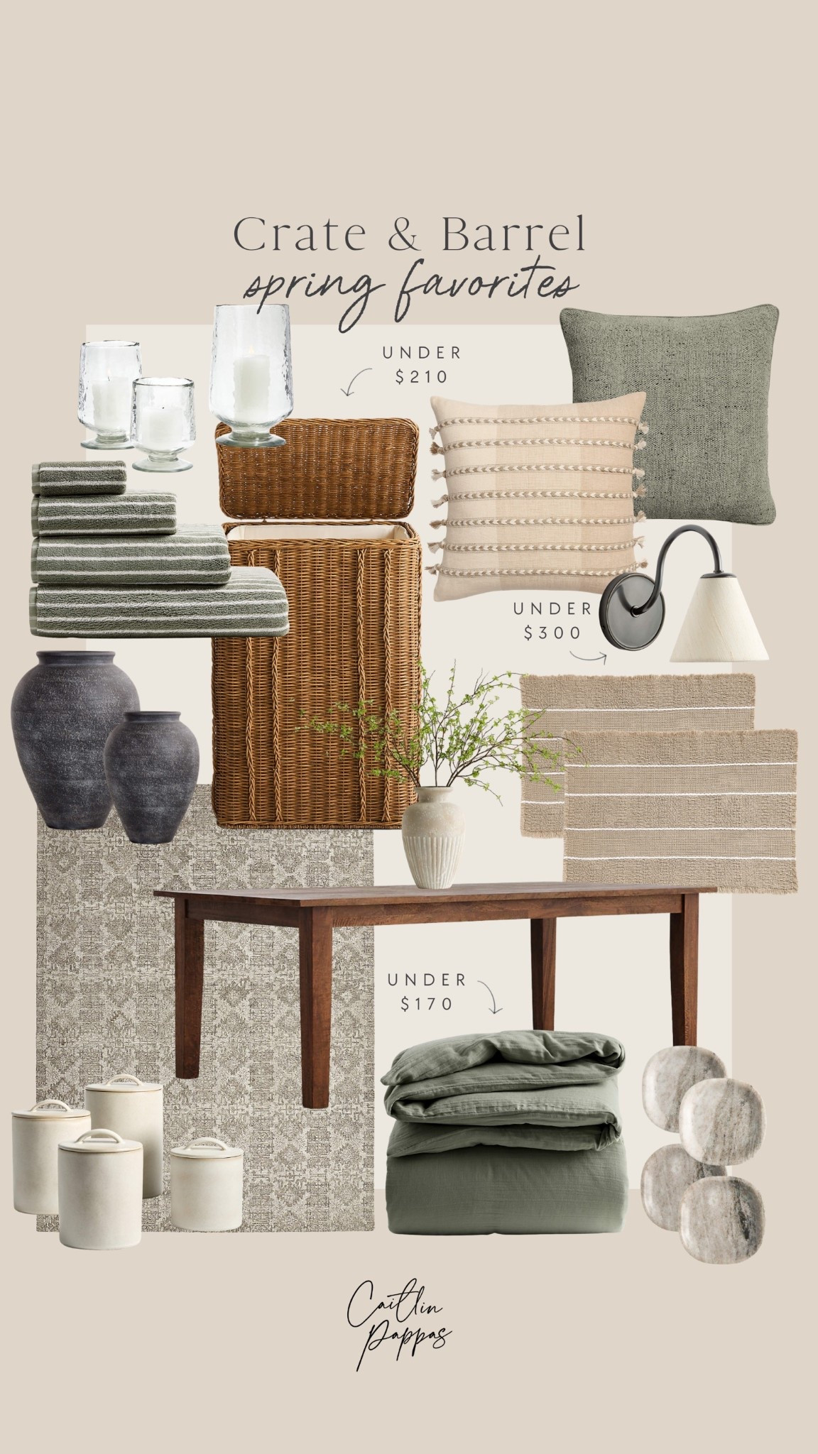 Crate and Barrel spring finds and favorites! Loving these pretty home furniture and decor pieces for this time of the year 🤍🌷

#LTKHome