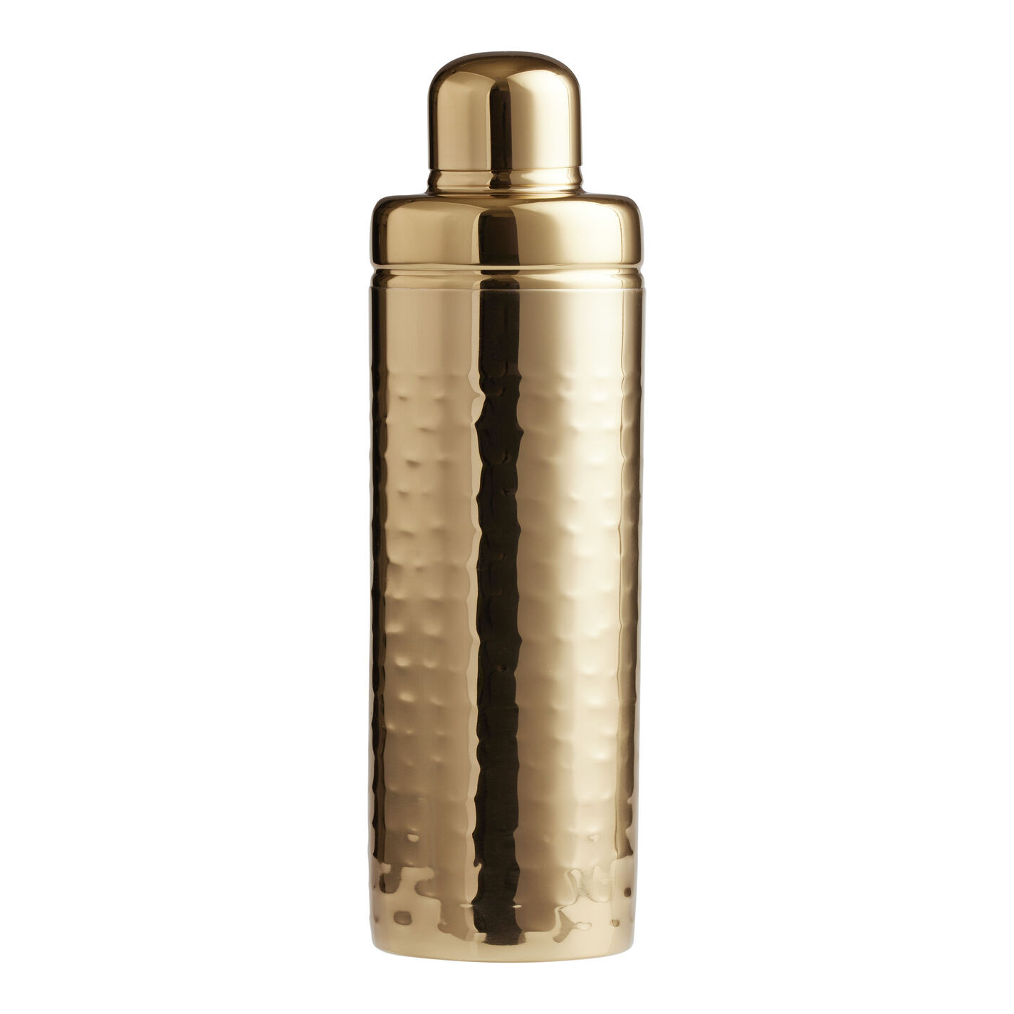 Julian Gold Hammered Slim Cocktail Shaker | World Market