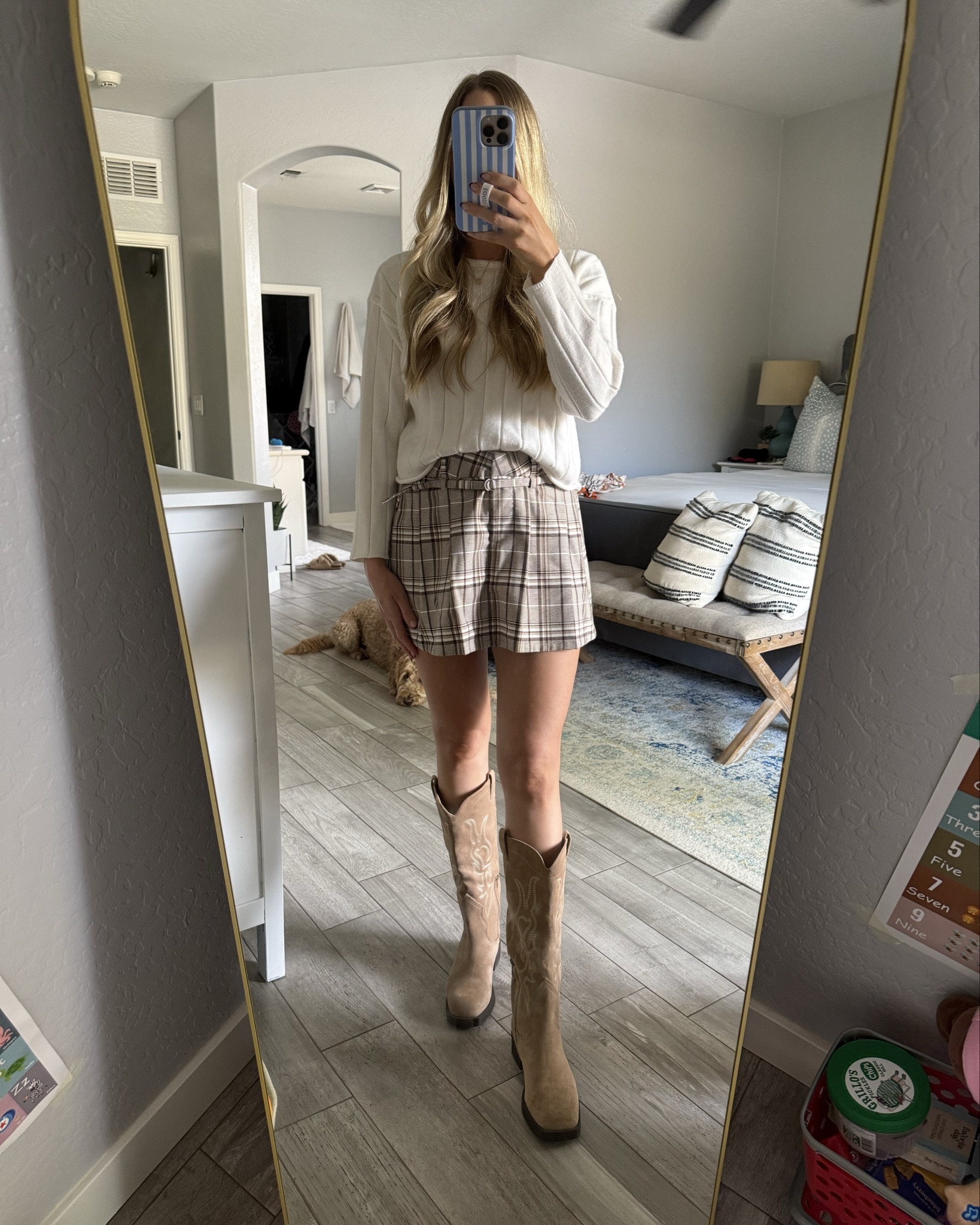 This skirt is currently onsale at Walmart and will go fast! If you’re looking for affordable fall outfits Walmart has so many good ones! 🤎🧸

#fallfashion #fallstyle

#LTKSaleAlert #LTKSeasonal