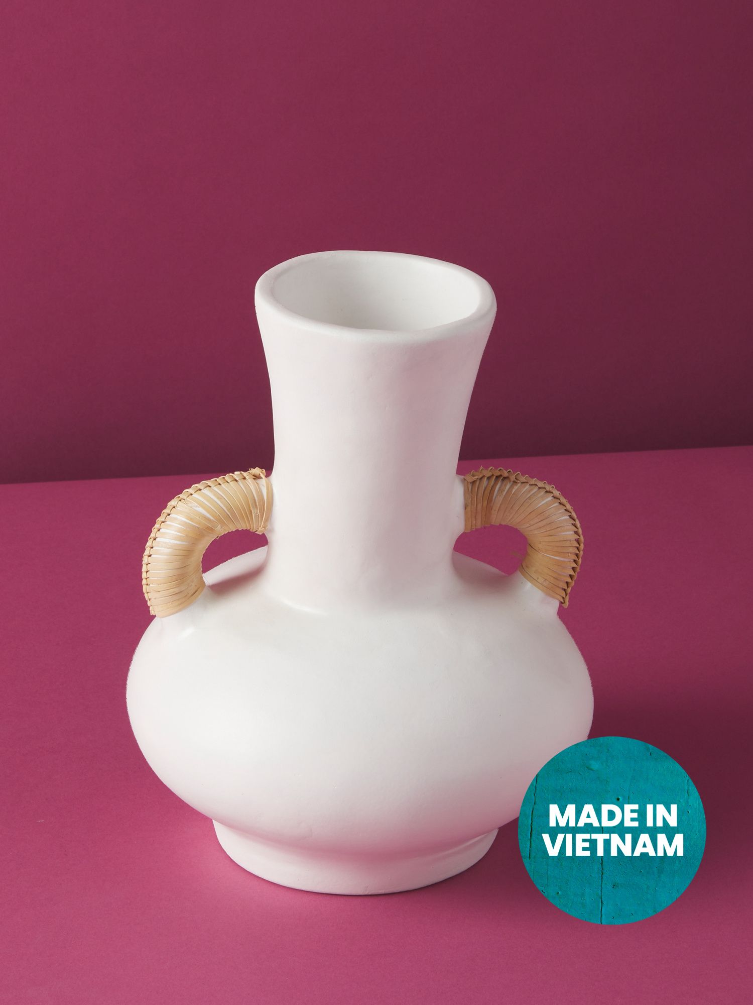 Made In Indonesia 10in Terracotta Vase | Decorative Objects | HomeGoods | HomeGoods
