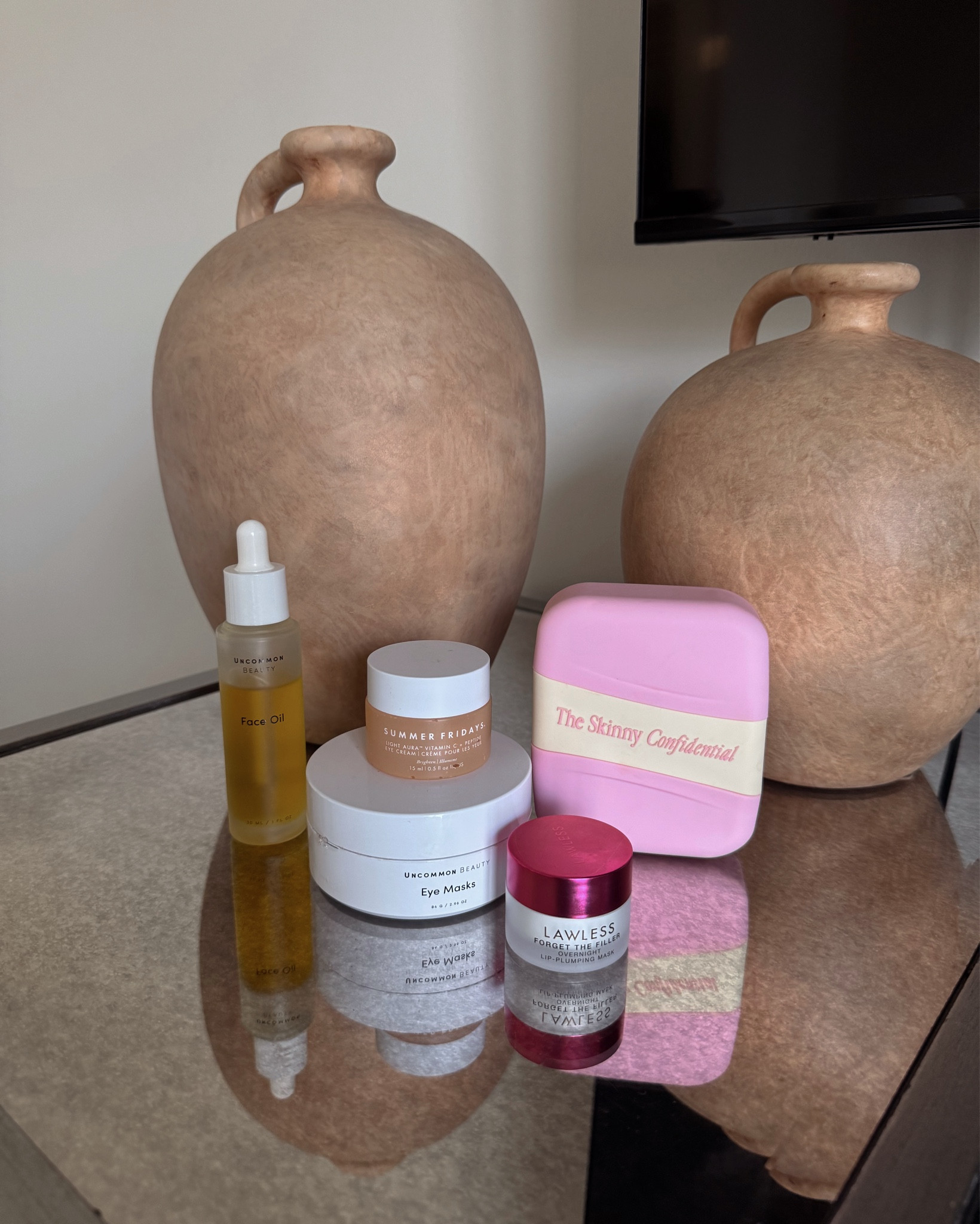 My go to skincare products! 

2nd pic is not on LTK but details below ⬇️ 

Code | SAM15 for 15% off 

https://complexionnashville.com/collections/the-serums-edit

