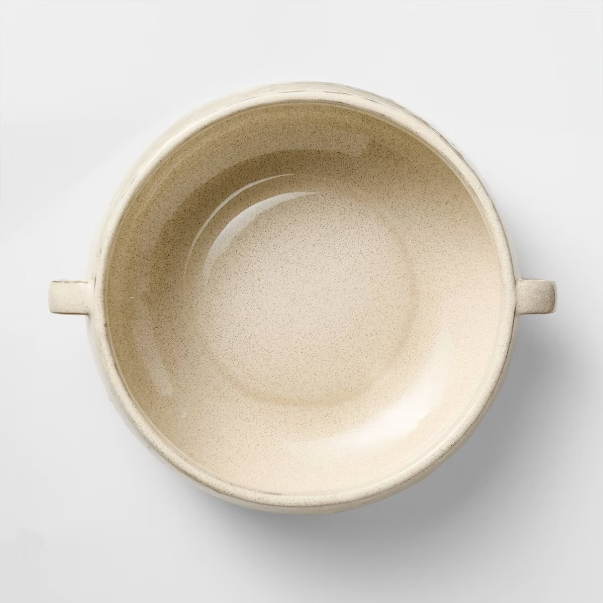 Glazed Ceramic Bowl with Handles Cream - Threshold™ designed with Studio McGee | Target