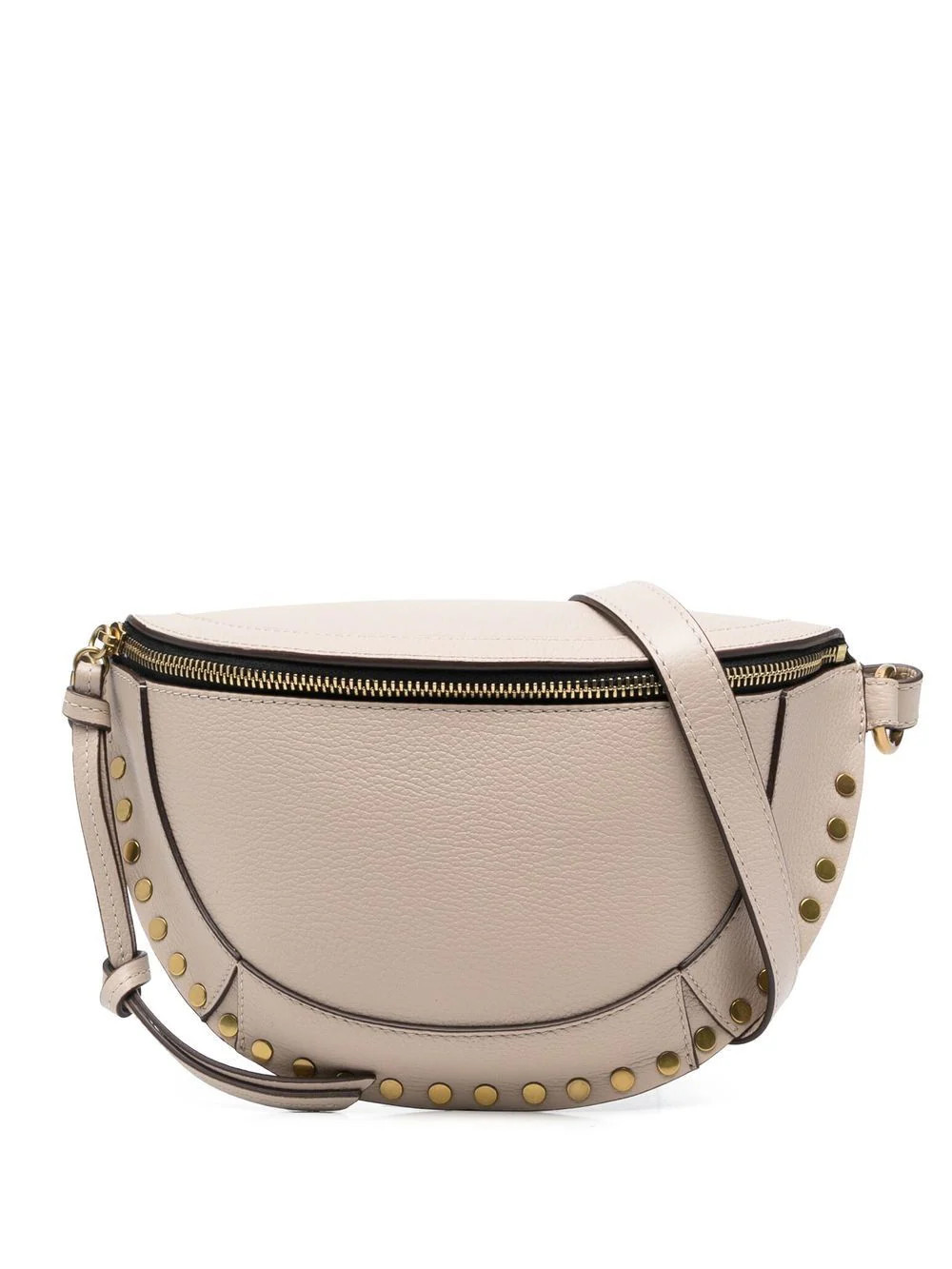 ISABEL MARANT Skano stud-detail belt bag - Neutrals | Farfetch Global