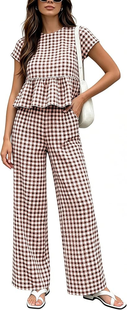Women's 2 Piece Outfit Matching Lounge Sets | Amazon (US)
