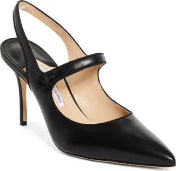 Camparisli Pointed Toe Mary Jane Slingback Pump (Women) | Nordstrom