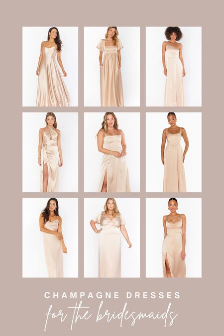 Champagne dresses by Show Me Your Mumu!

Bridesmaid style | neutral wedding | bridesmaid dresses | champagne dress | neutral dress | gold dress | gold wedding | boho wedding | dresses for bridesmaid | bridal party | neutral aesthetic

#LTKGiftGuide #LTKstyletip #LTKwedding
