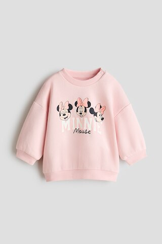 H & M - Sweatshirt with Motif - Pink | H&M (US + CA)