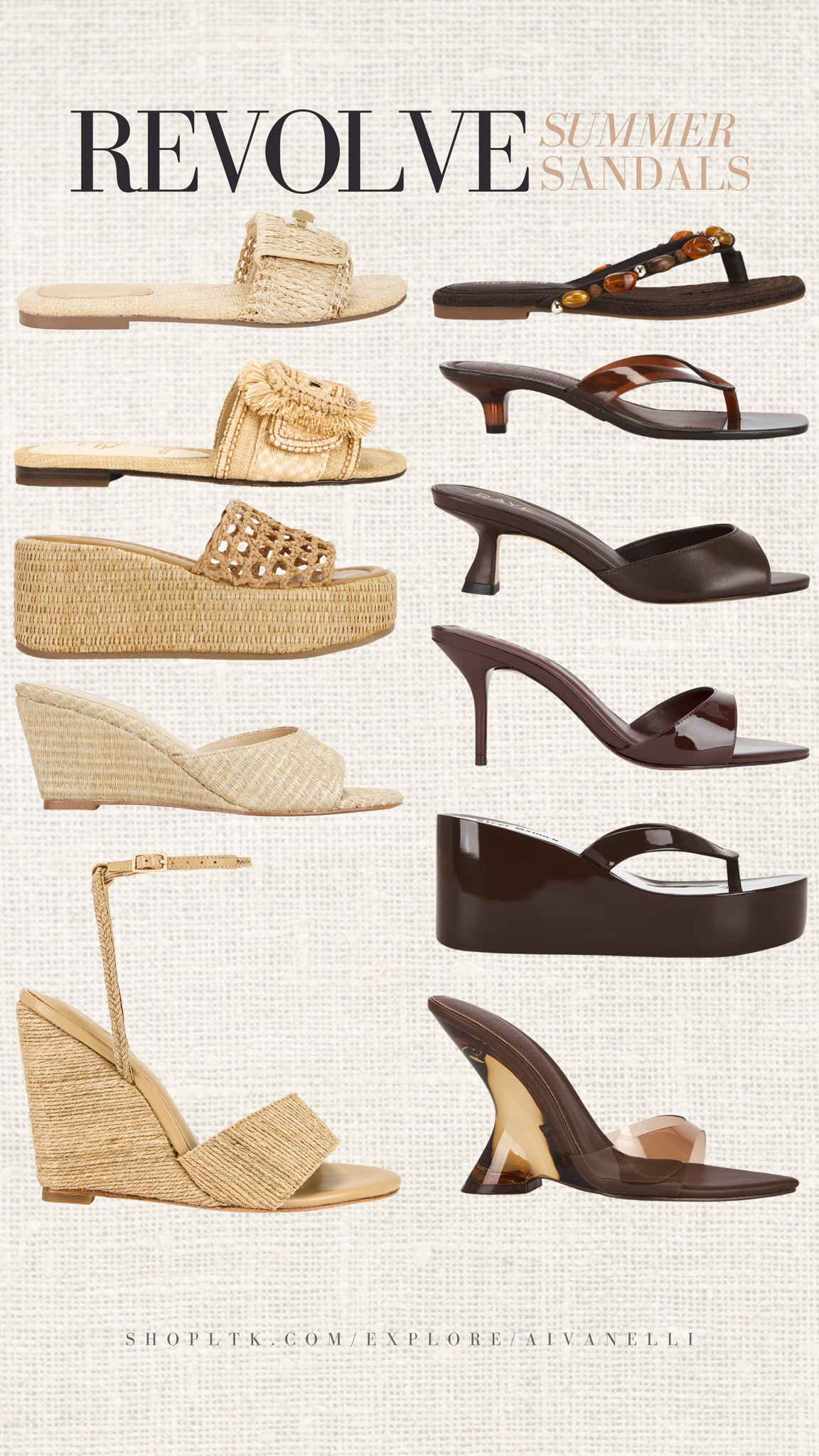 Revolve new shoe arrivals

Summer sandals
Casual slide sandals
Beach vacation shoes
Platform summer sandals
Everyday white sneakers
Comfortable walking sandals
Neutral summer heels
Poolside flip flops
Woven summer flats

#LTKSeasonal