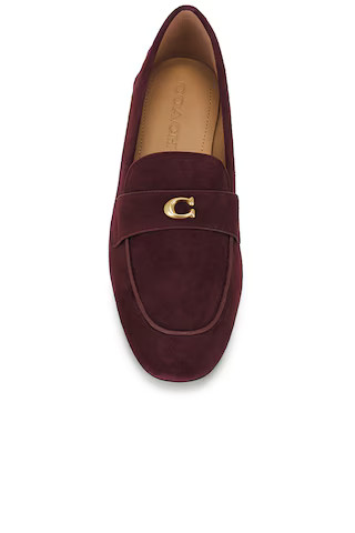 Sculpted C Loafer in Merlot | Revolve Clothing (Global)