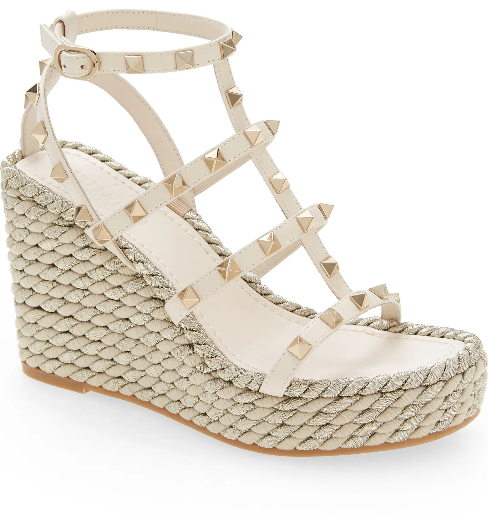 Rockstud Torchon Wedge Sandal (Women) | Nordstrom