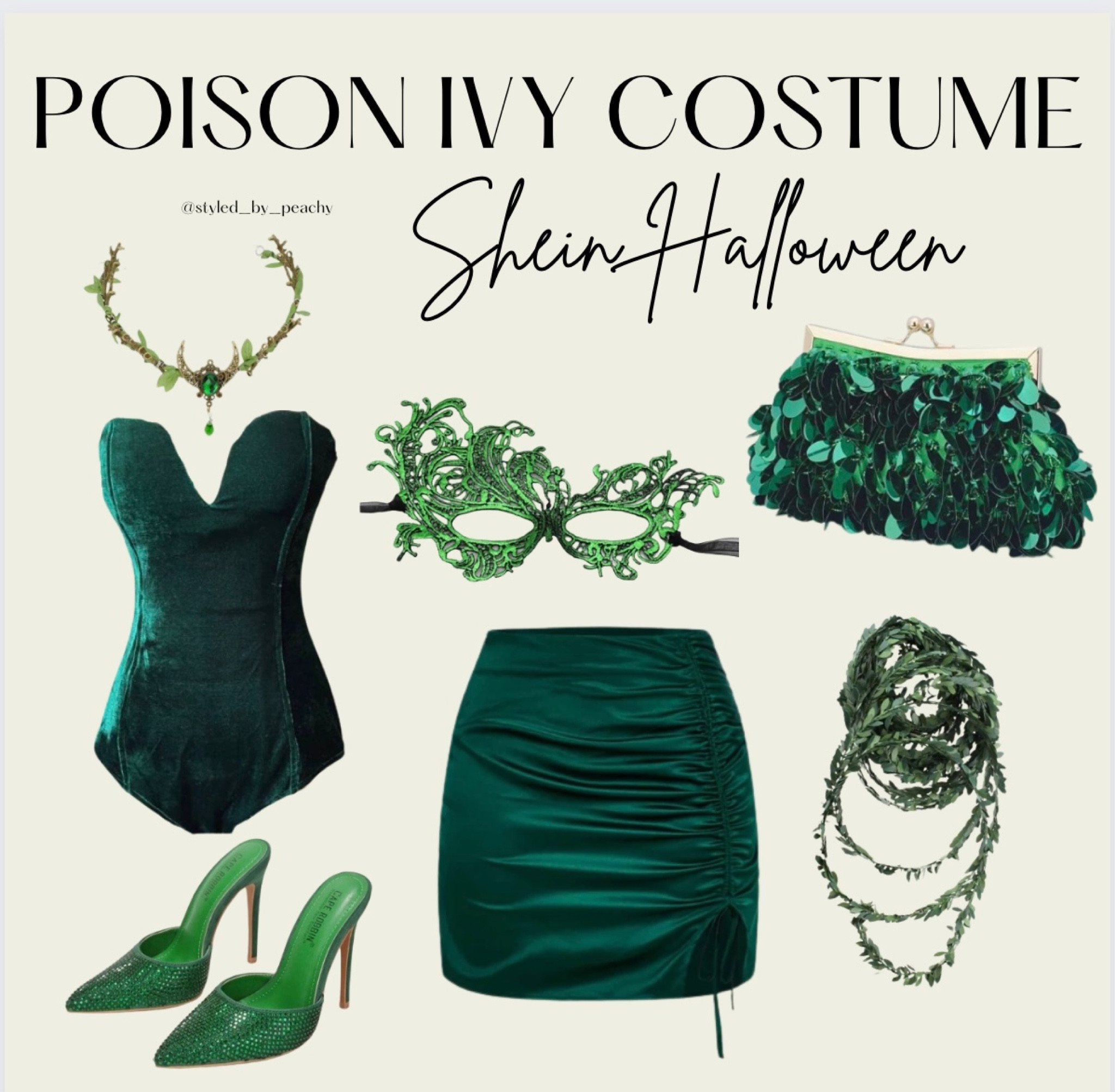 Women’s Poison Ivy Halloween Costume | Styled SHEIN DIY inspo | costume ideas 

#LTKHalloween #LTKstyletip #LTKSeasonal