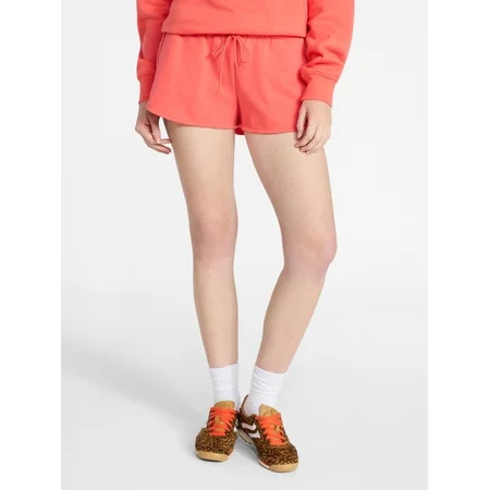 No Boundaries Fleece Dolphin Shorts, 2" Inseam, Women’s XXS-XXL | Walmart (US)