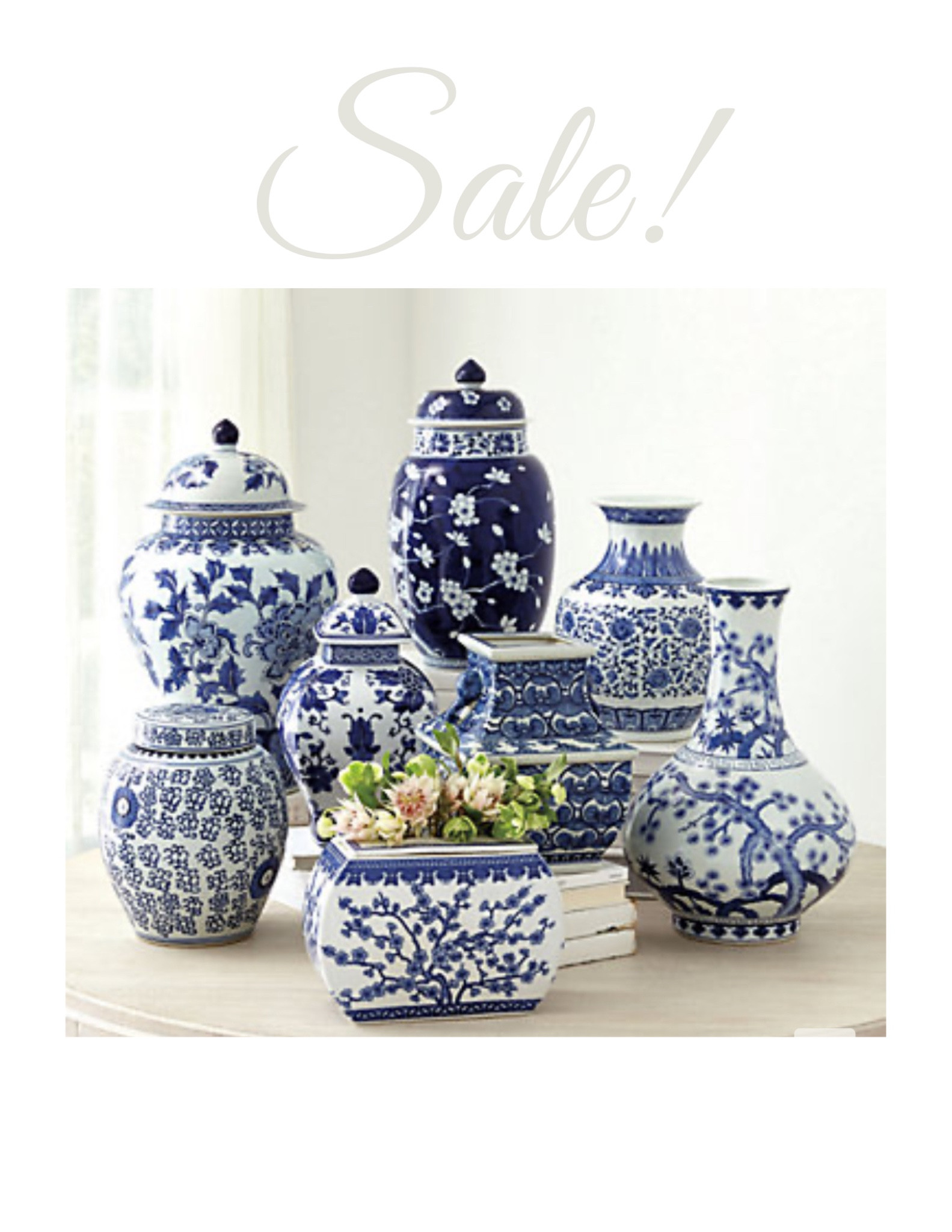 Blue and white decor, vases, ginger jars 

#LTKhome