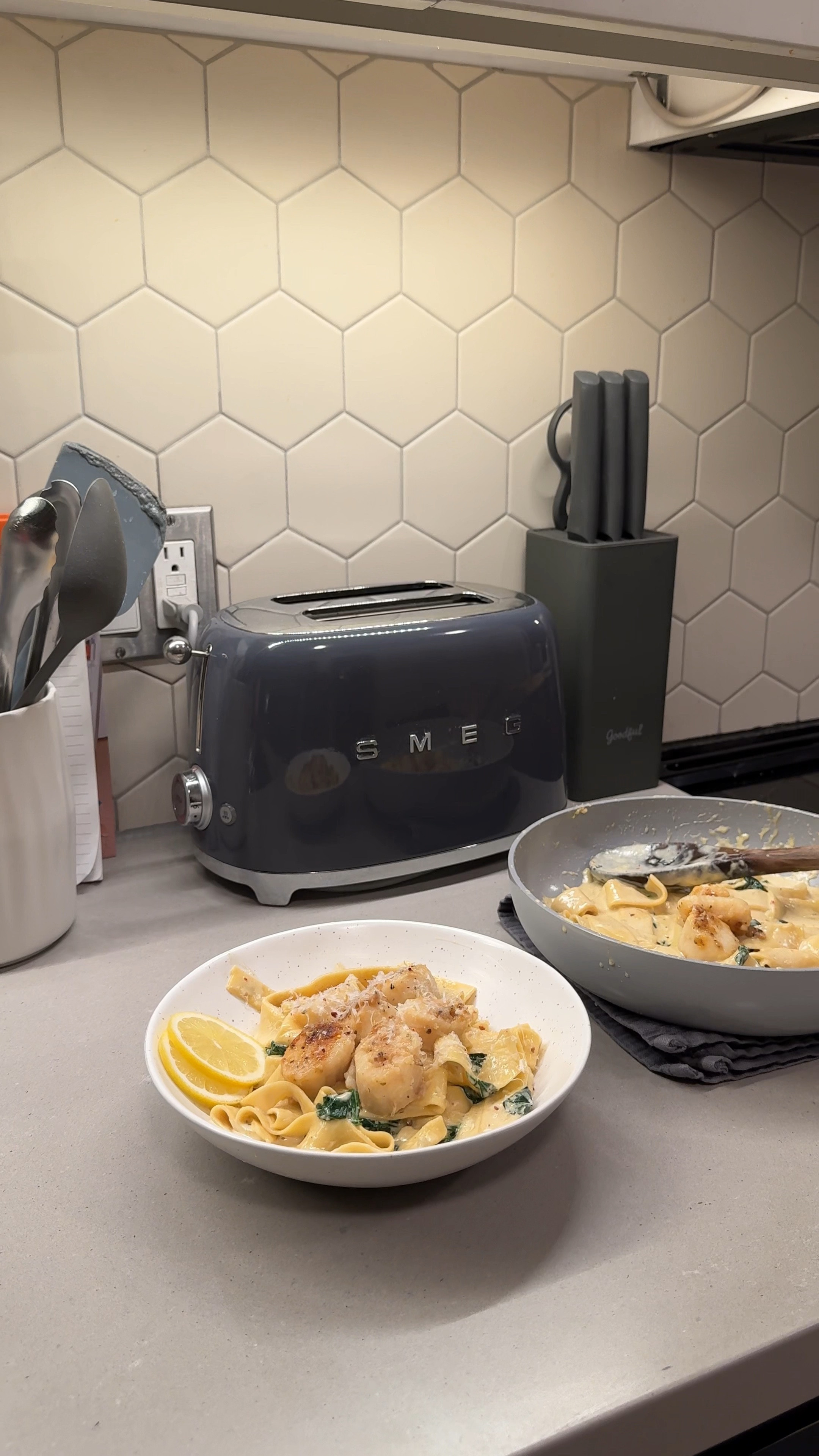 everything used for this scallop pasta dinner 🍽️

#LTKWatchNow #LTKHome