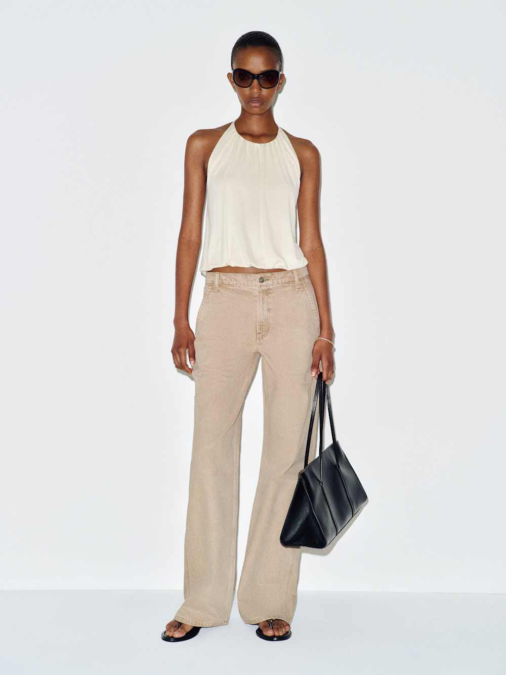 Diego Mid Rise Baggy Utility Jeans | Reformation (Global)