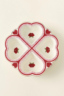 The Bistro Tile Stoneware Muffin Pan: Valentine's Edition | Anthropologie (US)