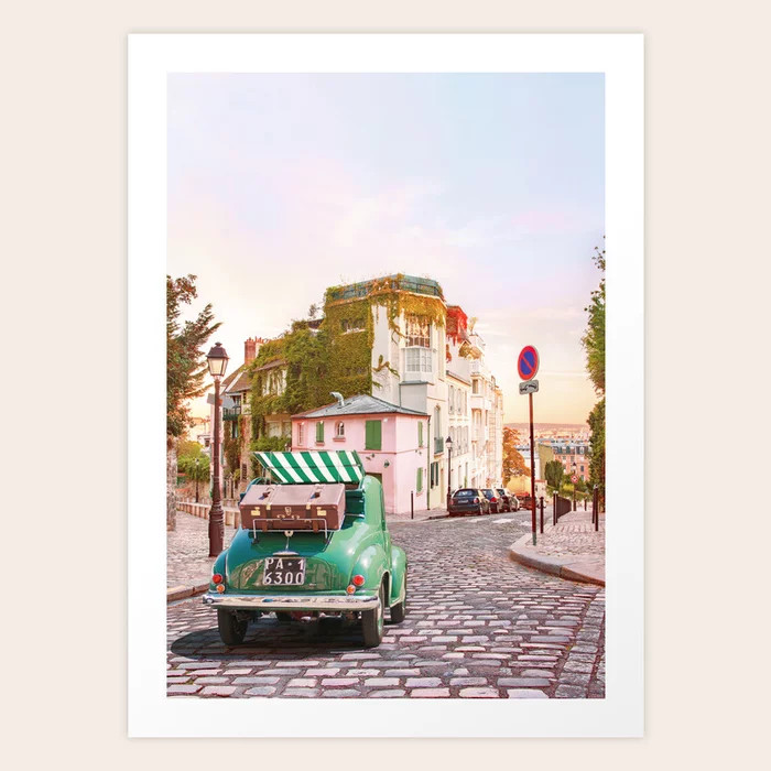 Montmartre Art Print | Society6