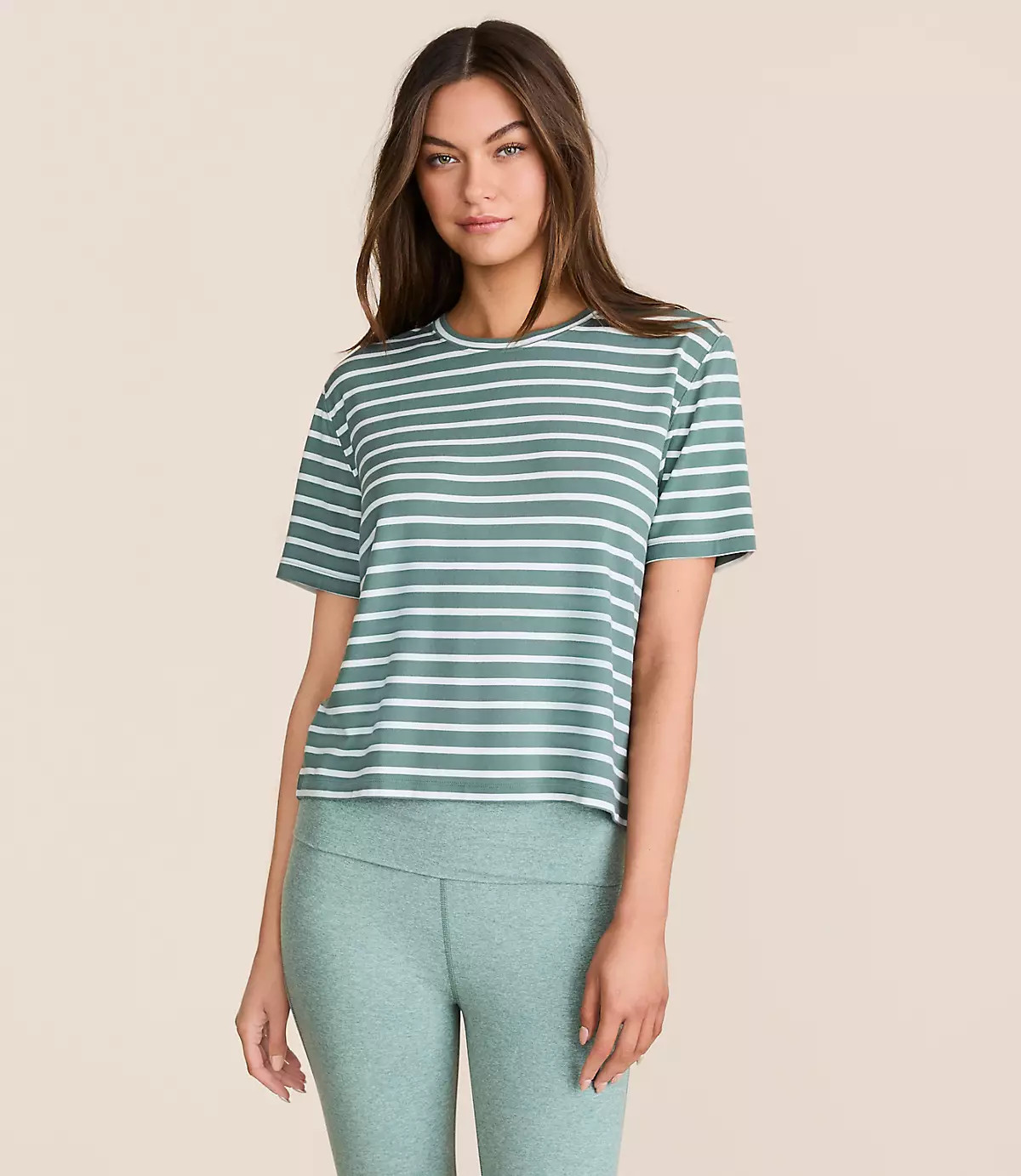 Lou & Grey Striped Essential Modal Tee | LOFT