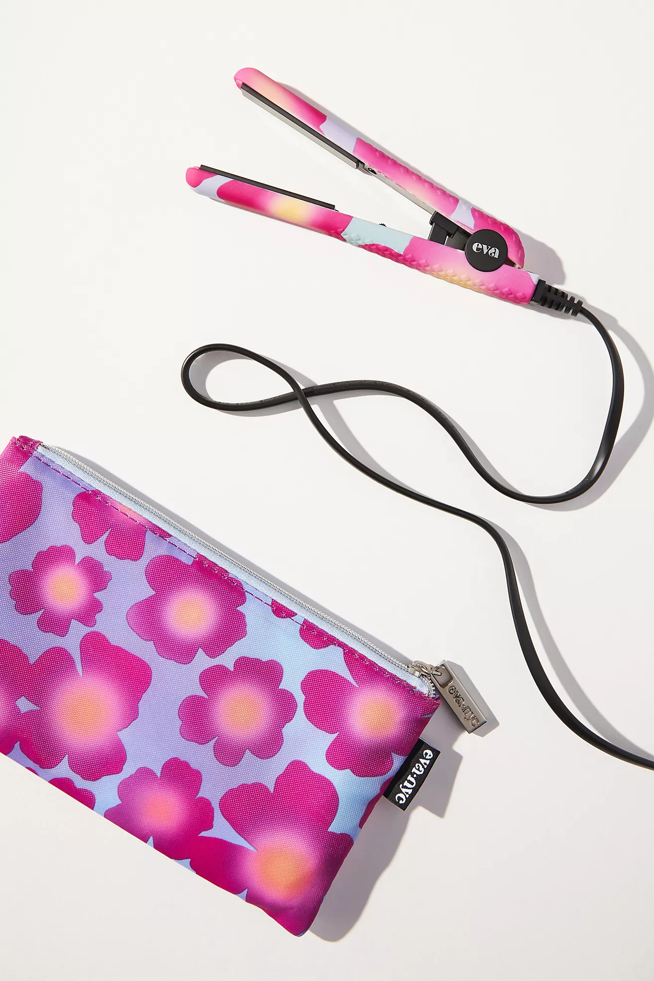 Eva NYC Superbloom Mini Ceramic Styling Iron | Anthropologie (US)