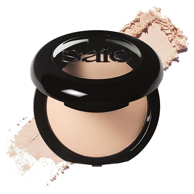 Saie Slip Tint Baked Setting Powder - Translucent Powder for Face Makeup with a Natural-Radiant F... | Amazon (US)