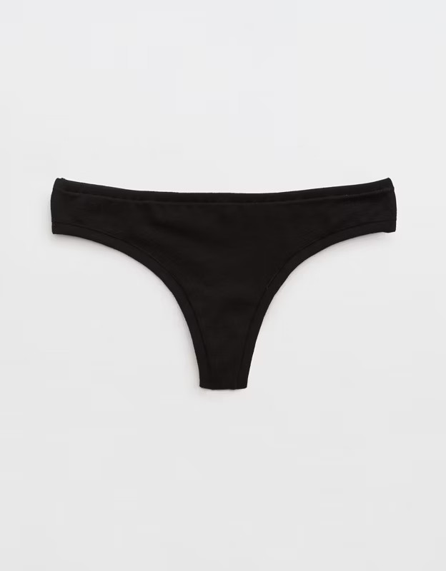 Superchill Cotton Thong Underwear | Aerie