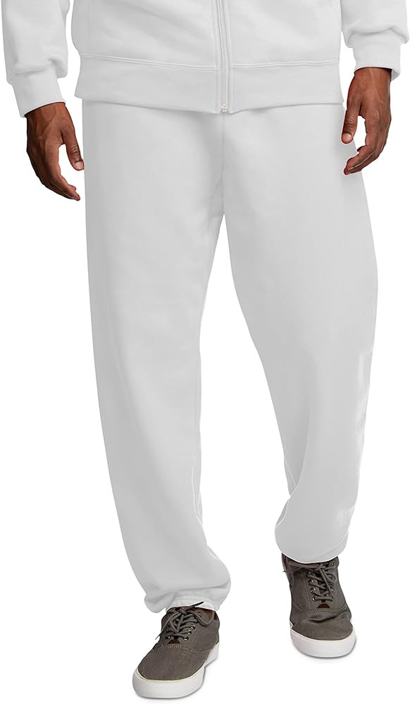 Fruit of the Loom Eversoft Fleece Elastic Bottom Sweatpants with Pockets, Relaxed Fit, Moisture W... | Amazon (US)