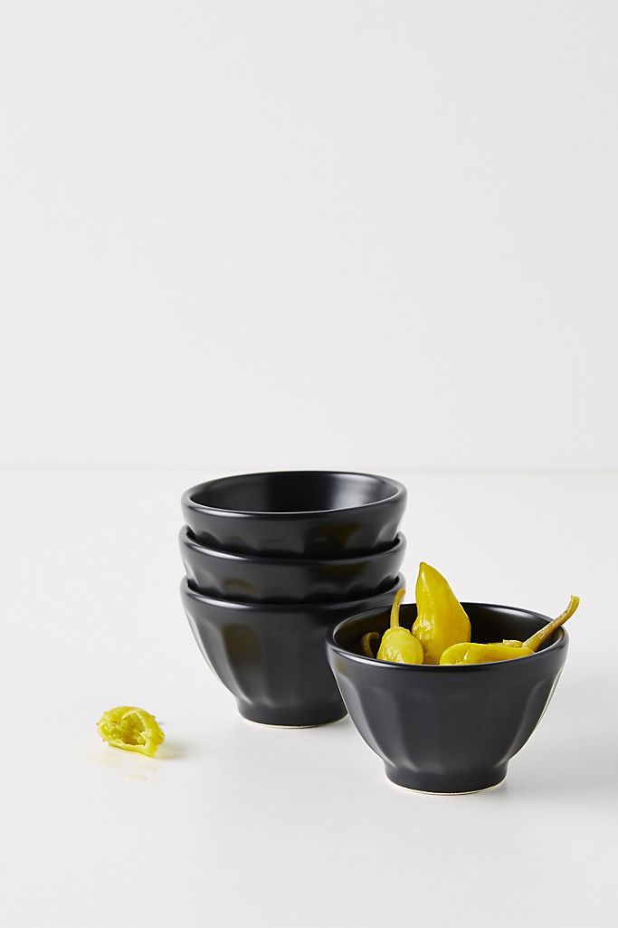 Mini Matte Latte Bowls, Set of 4 | Anthropologie (US)