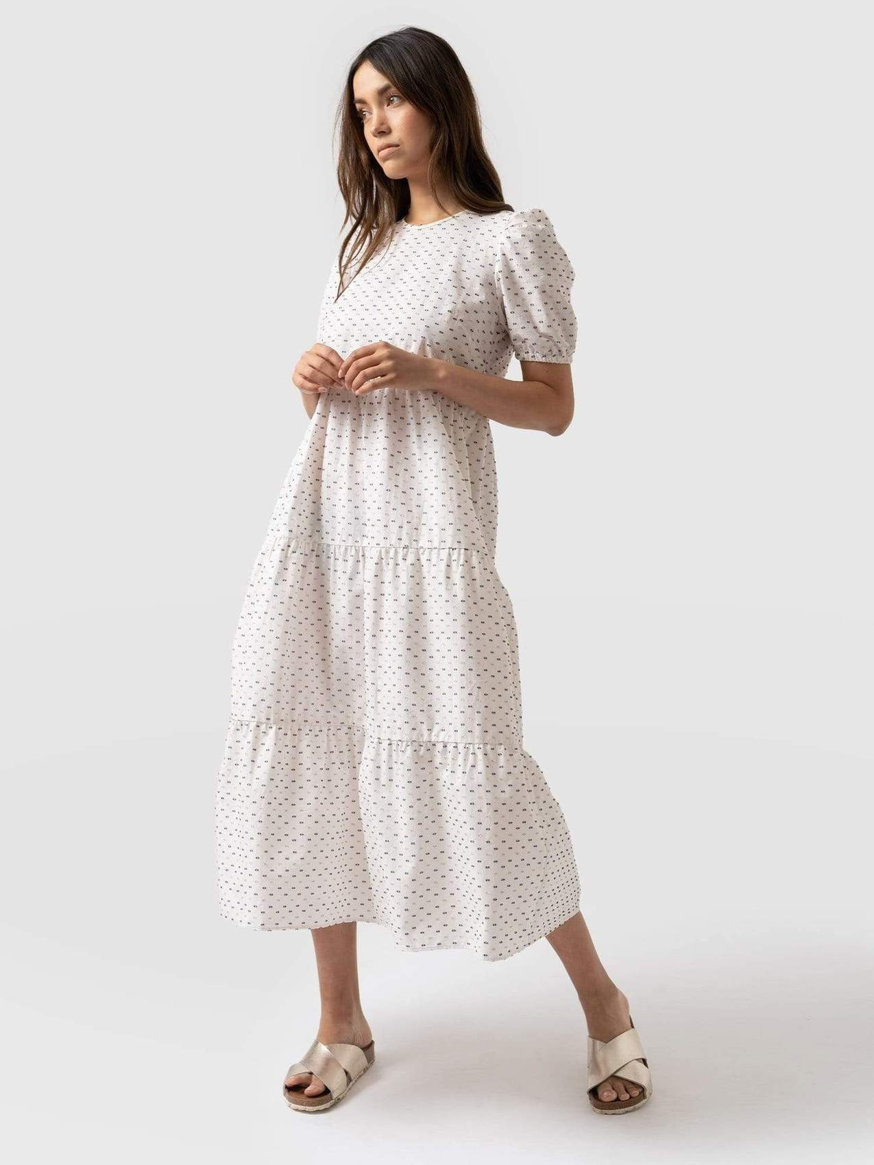 Tulip Midi Dress - Sparkle Fleck | Saint + Sofia (Global)